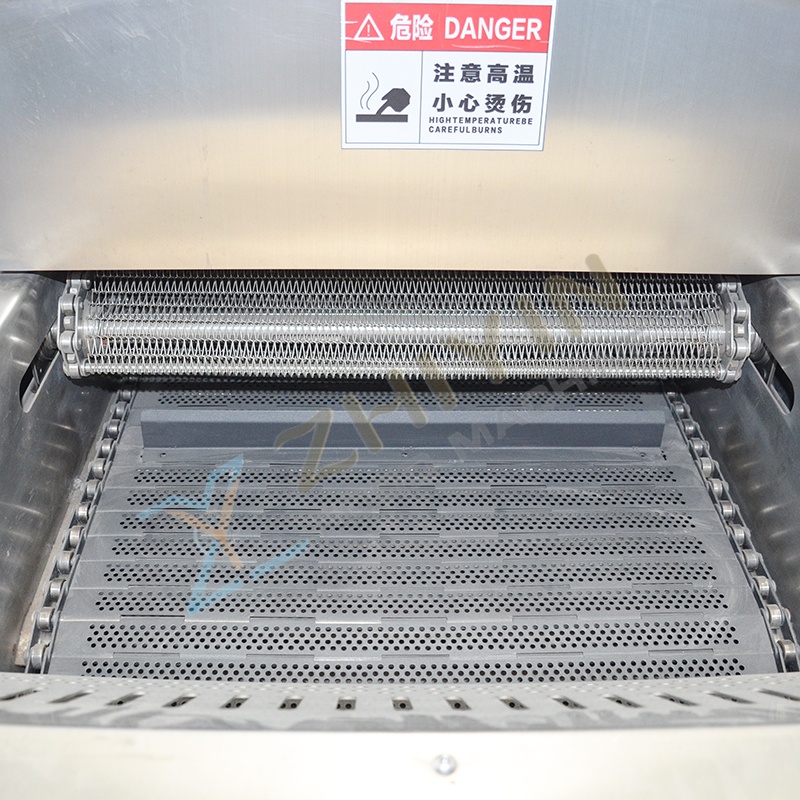 Food processing production line.-Industrial French fries continuous frying machine snacks fryer